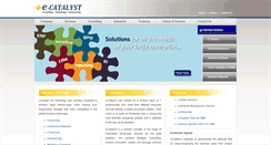 Desktop Screenshot of ecatalystsoftware.com